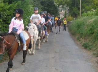 Randonnee sur les chemins